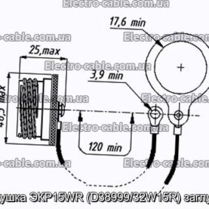 Заглушка ЭКР15WR (D38999/32W15R) заглушка - фотография № 1.