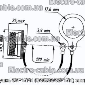 Заглушка ЭКР17FN (D38999/32F17N) заглушка - фотография № 1.