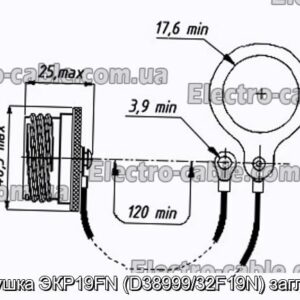 Заглушка ЭКР19FN (D38999/32F19N) заглушка - фотография № 1.