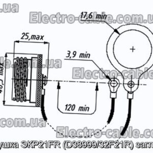 Плюш ECR21FR (D38999/32F21R) ВЕЛИКА - ФОТОГРАФІЯ № 1.