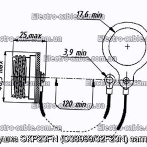 Заглушка ЭКР23FN (D38999/32F23N) заглушка - фотография № 1.