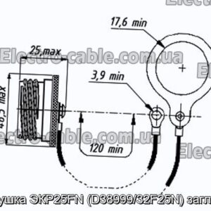 Заглушка ЭКР25FN (D38999/32F25N) заглушка - фотография № 1.