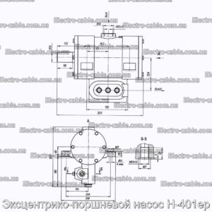 Эксцентрико-поршневой насос Н-401ер - фотография № 2.