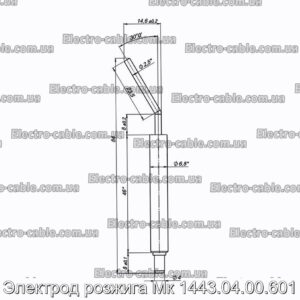 Электрод розжига Мк 1443.04.00.601 - фотография № 1.