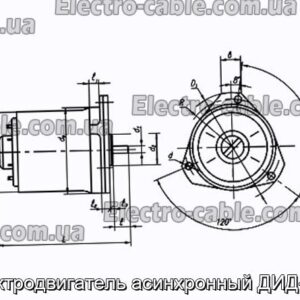 Электродвигатель асинхронный ДИД-2ТВ - фотография № 1.