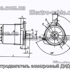 Электродвигатель асинхронный ДИД-5ТВ - фотография № 1.