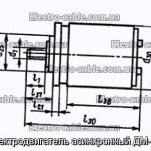 Электродвигатель асинхронный ДМ-0.4 - фотография № 1.