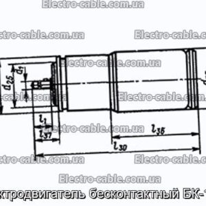 Электродвигатель бесконтактный БК-1626 - фотография № 1.