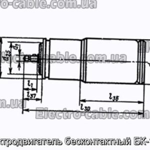 Электродвигатель бесконтактный БК-1634 - фотография № 1.