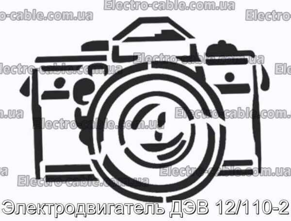 Электродвигатель ДЭВ 12/110-2 - фотография № 1.