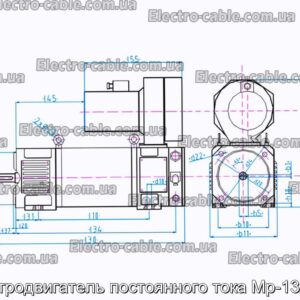 Электродвигатель постоянного тока Mp-132mg1 - фотография № 1.