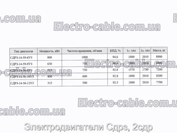 Электродвигатели Сдрз, 2сдр - фотография № 3.