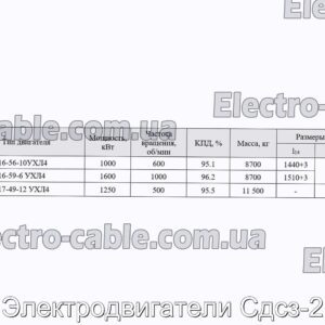 Електродвигуни СДСЗ-2 - фотографія №2.