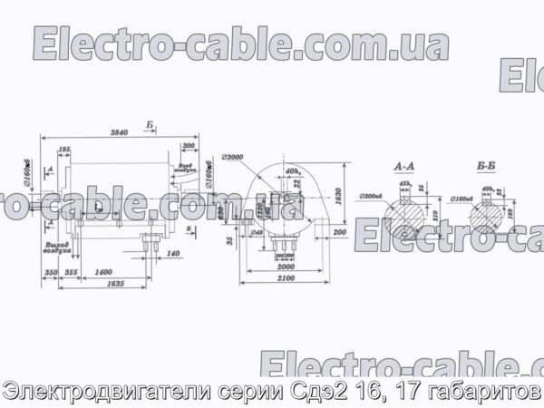 Электродвигатели серии Сдэ2 16, 17 габаритов - фотография № 6.