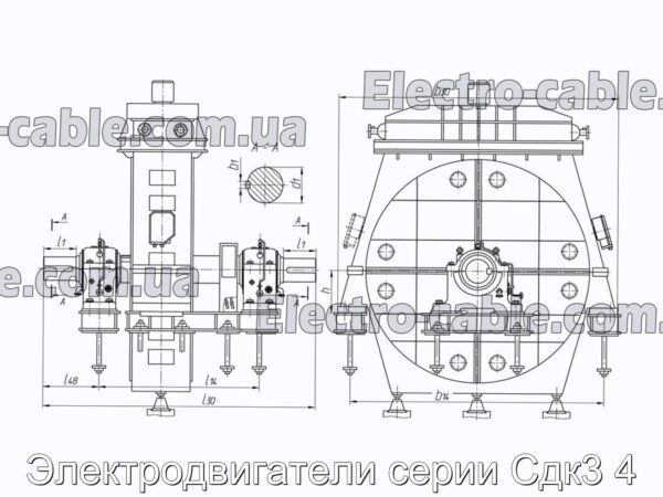 Электродвигатели серии Сдк3 4 - фотография № 3.