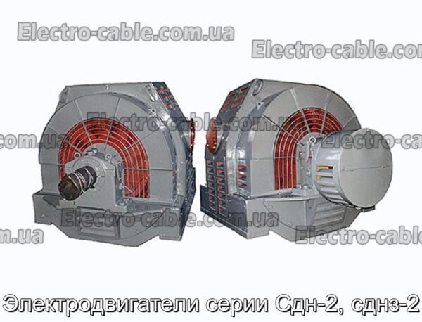 Электродвигатели серии Сдн-2, сднз-2 - фотография № 4.