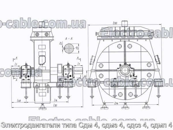 Электродвигатели типа Сдм 4, сдмз 4, сдсз 4, сдмп 4 - фотография № 10.