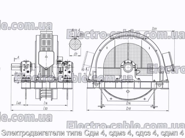 Электродвигатели типа Сдм 4, сдмз 4, сдсз 4, сдмп 4 - фотография № 8.