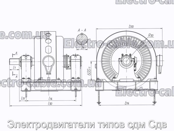 Электродвигатели типов сдм Сдв - фотография № 1.