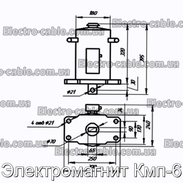 Электромагнит Кмп-6 - фотография № 2.