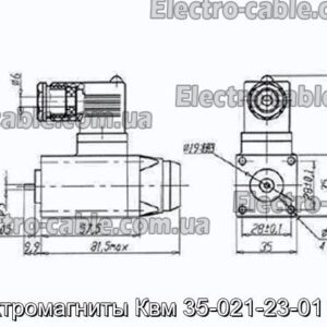 Электромагниты Квм 35-021-23-01 ухл4 - фотография № 1.