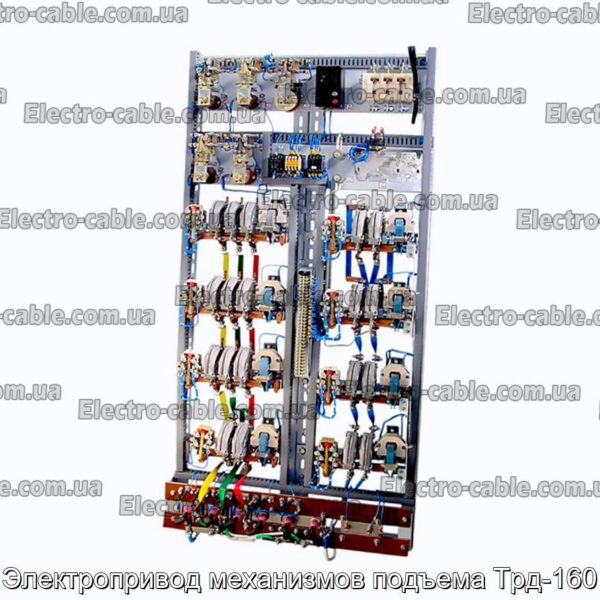 Электропривод механизмов подъема Трд-160 - фотография № 1.
