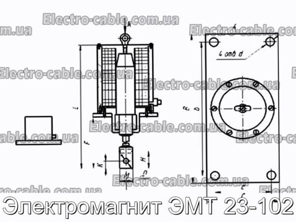 Electromagnet EMT 23-102 - Фото № 2.