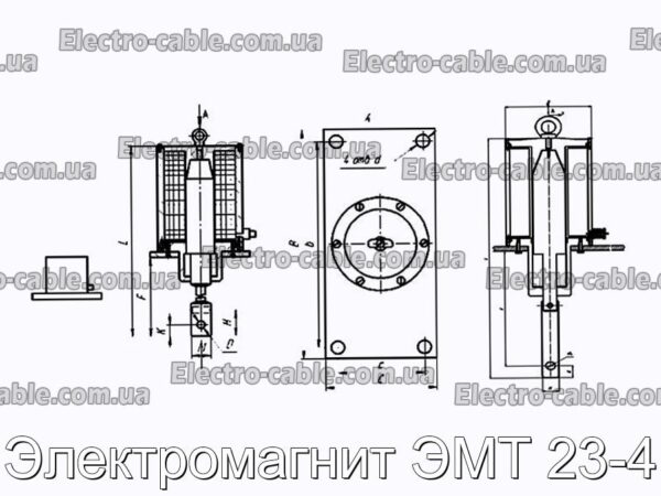 Электромагнит ЭМТ 23-4 - фотография № 3.