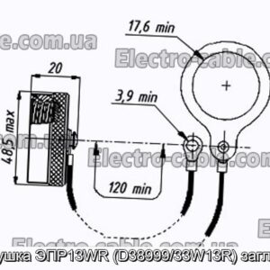 Заглушка ЭПР13WR (D38999/33W13R) заглушка - фотография № 1.