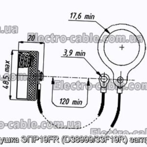 Заглушка ЭПР19FR (D38999/33F19R) заглушка - фотография № 1.