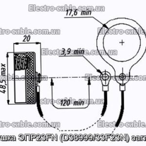 Заглушка ЭПР23FN (D38999/33F23N) заглушка - фотография № 1.