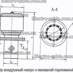 Фильтр воздушный сапун с заливной горловиной Сзг2 - фотография № 2.