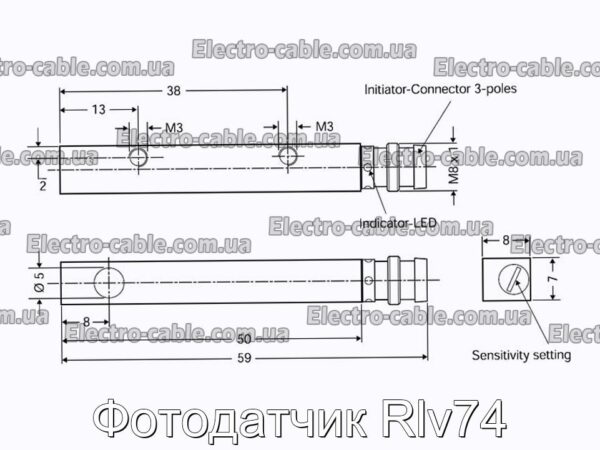 Фотодатчик Rlv74 - фотографія №3.