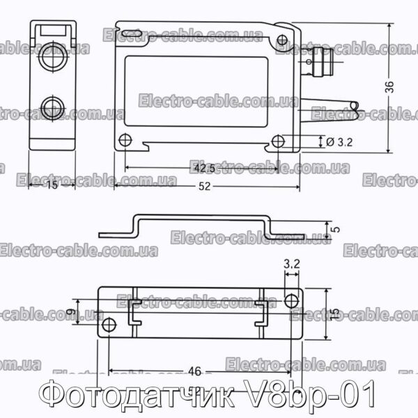 Фотодатчик V8bp-01 - фотографія №1.