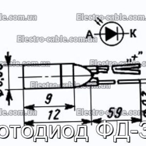 Фотодиод ФД-3А - фотография № 1.