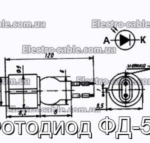 Фотодиод ФД-5Г - фотография № 1.