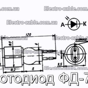 Фотодиод ФД-7Г - фотография № 1.