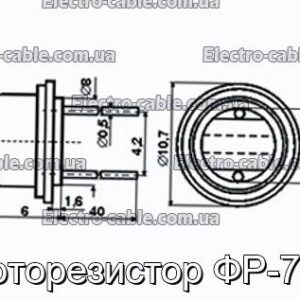 Фоторезистор ФР-765 - фотография № 1.