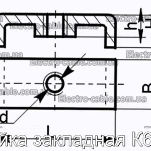 Гайка закладная К612 - фотография № 2.