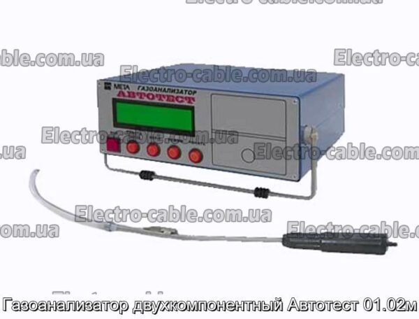 Газоанализатор двухкомпонентный Автотест 01.02м - фотография № 1.