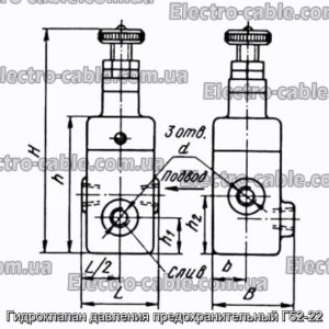 Гидроклапан давления предохранительный Г52-22 - фотография № 1.