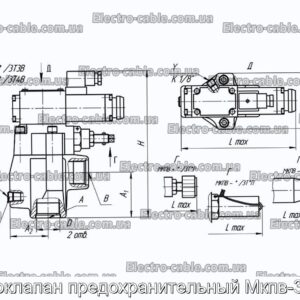 Гидроклапан предохранительный Мкпв-32/3т4 - фотография № 2.