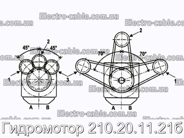 Гидромотор 210.20.11.21б - фотография № 5.