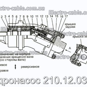 Гидронасос 210.12.03.03 - фотография № 2.