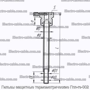 Гильзы защитные термометрические Гпп-гз-002 - фотография № 2.