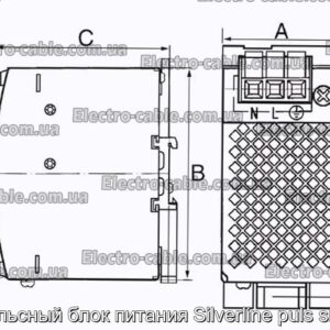 Импульсный блок питания Silverline puls sl2.100 - фотография № 2.