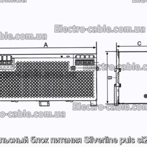 Импульсный блок питания Silverline puls sl20.100 - фотография № 2.