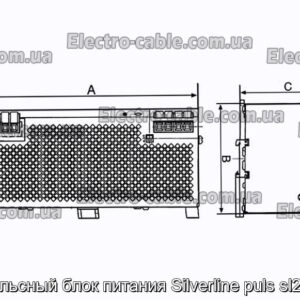 Импульсный блок питания Silverline puls sl20.110 - фотография № 1.