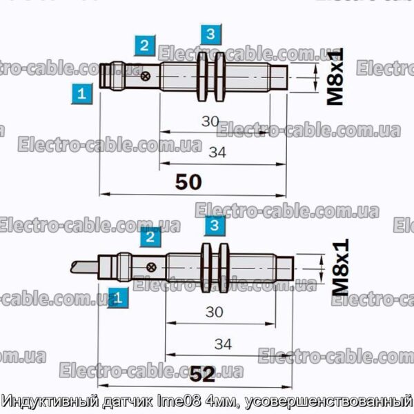 Индуктивный датчик Ime08 4мм, усовершенствованный - фотография № 2.