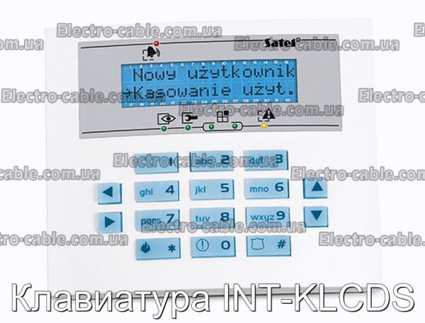 Клавиатура INT-KLCDS - фотография № 1.